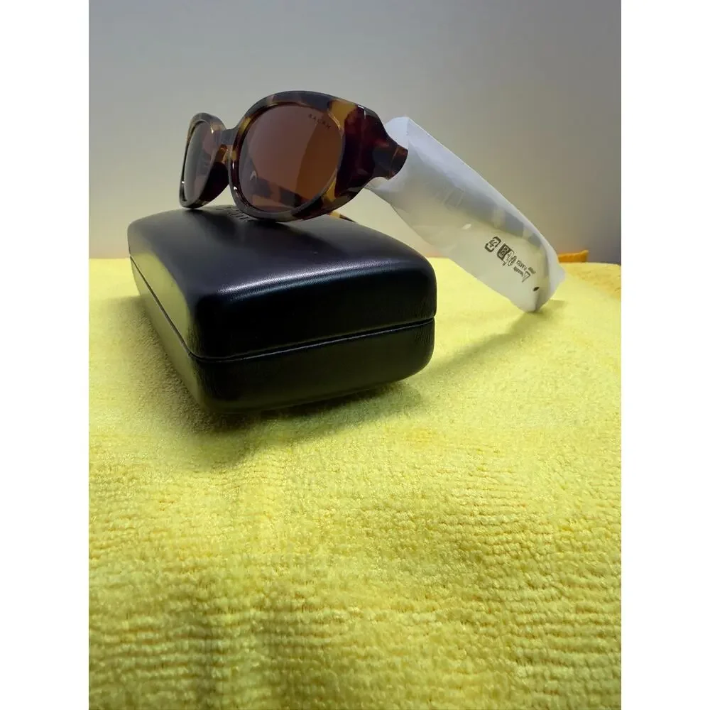 New In Box Women’s Ralph Lauren Sunglasses RA 5306U Yellow Havana NIB